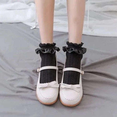 Sweet Princess Ruffle Ankle Socks