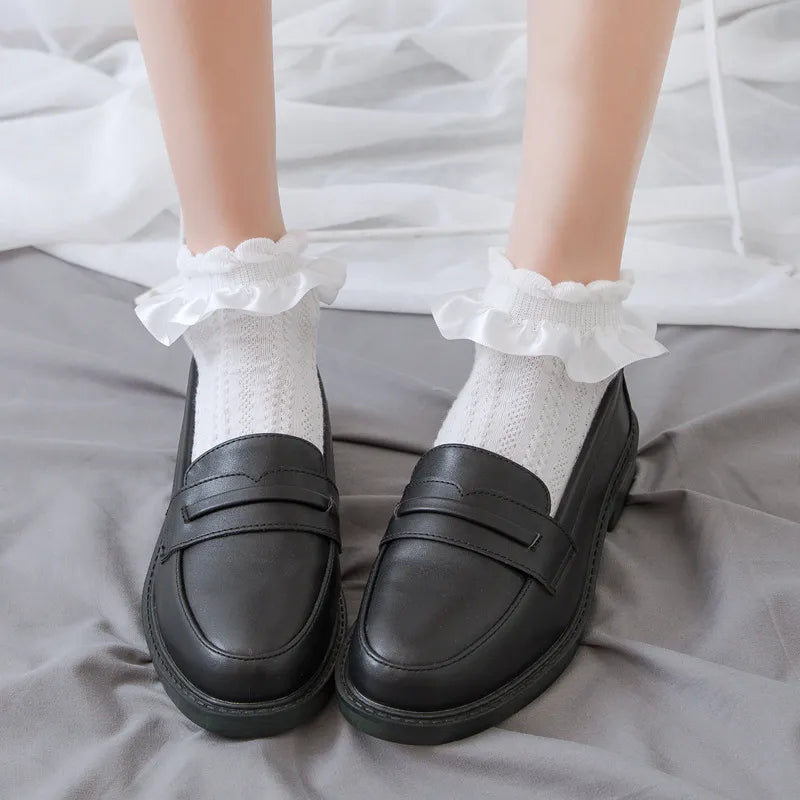 Sweet Princess Ruffle Ankle Socks