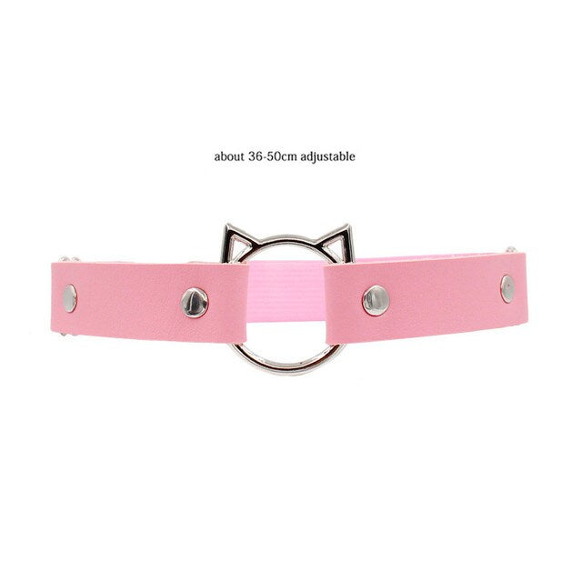 Pink Punk Thigh Garter