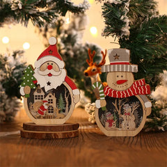 Wooden Christmas Ornaments