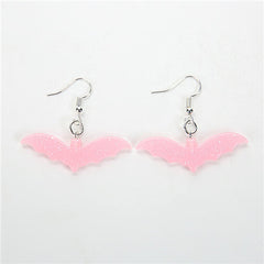 Glitter Bat Earrings