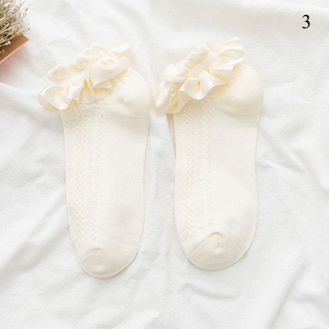 Sweet Princess Ruffle Ankle Socks