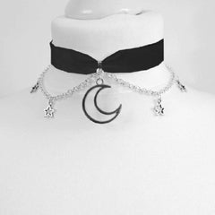 Mein Mond und Sterne Choker