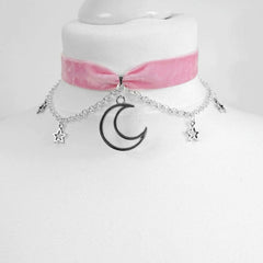 Mein Mond und Sterne Choker