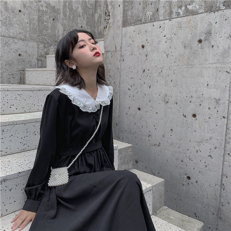 Kawaii Gothic Long Vintage Style Dress