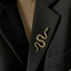 Slithering Snake Brooch