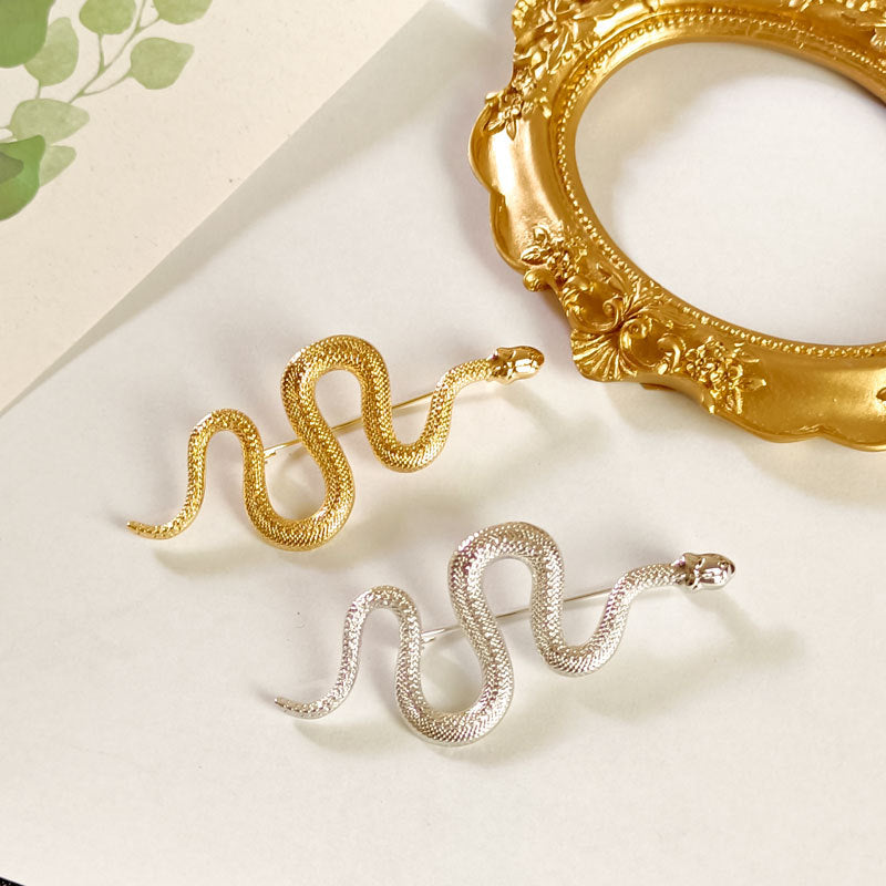 Slithering Snake Brooch