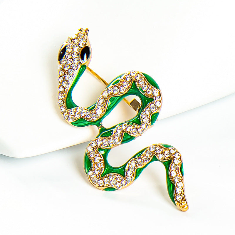 Slithering Snake Brooch