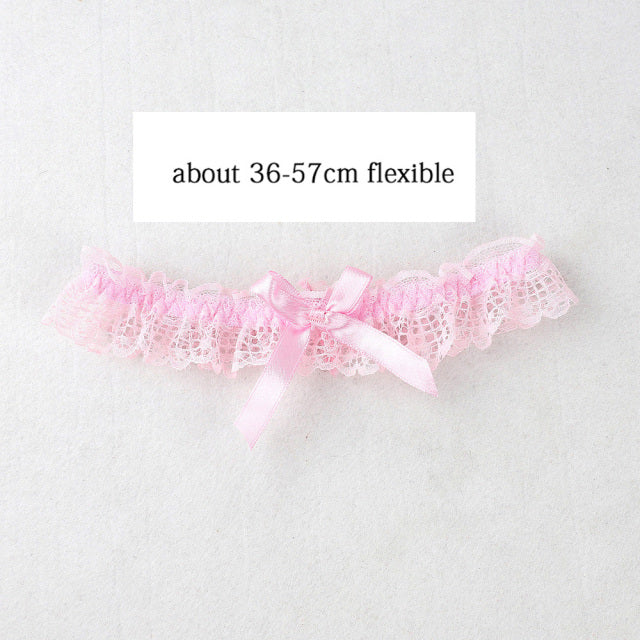 Pink Punk Thigh Garter