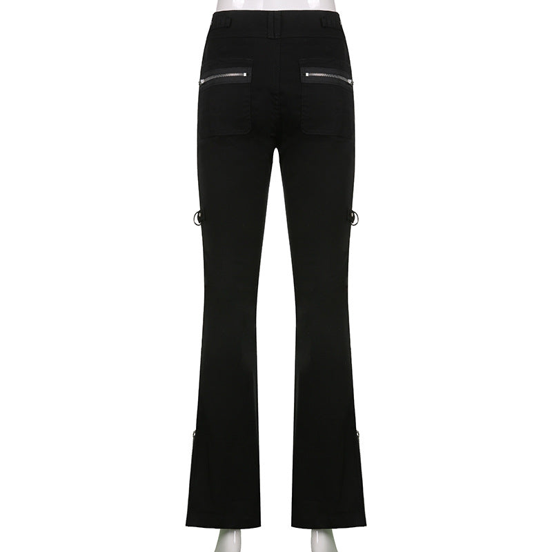 Goth Emo Low Waist Pants