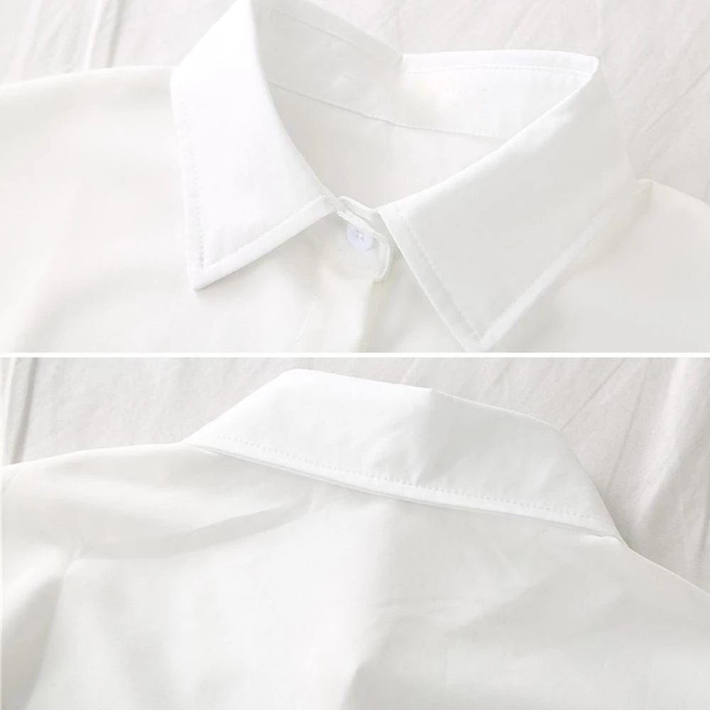 Button-Up Shirt with Bow