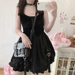 Heart Buckle Skirt