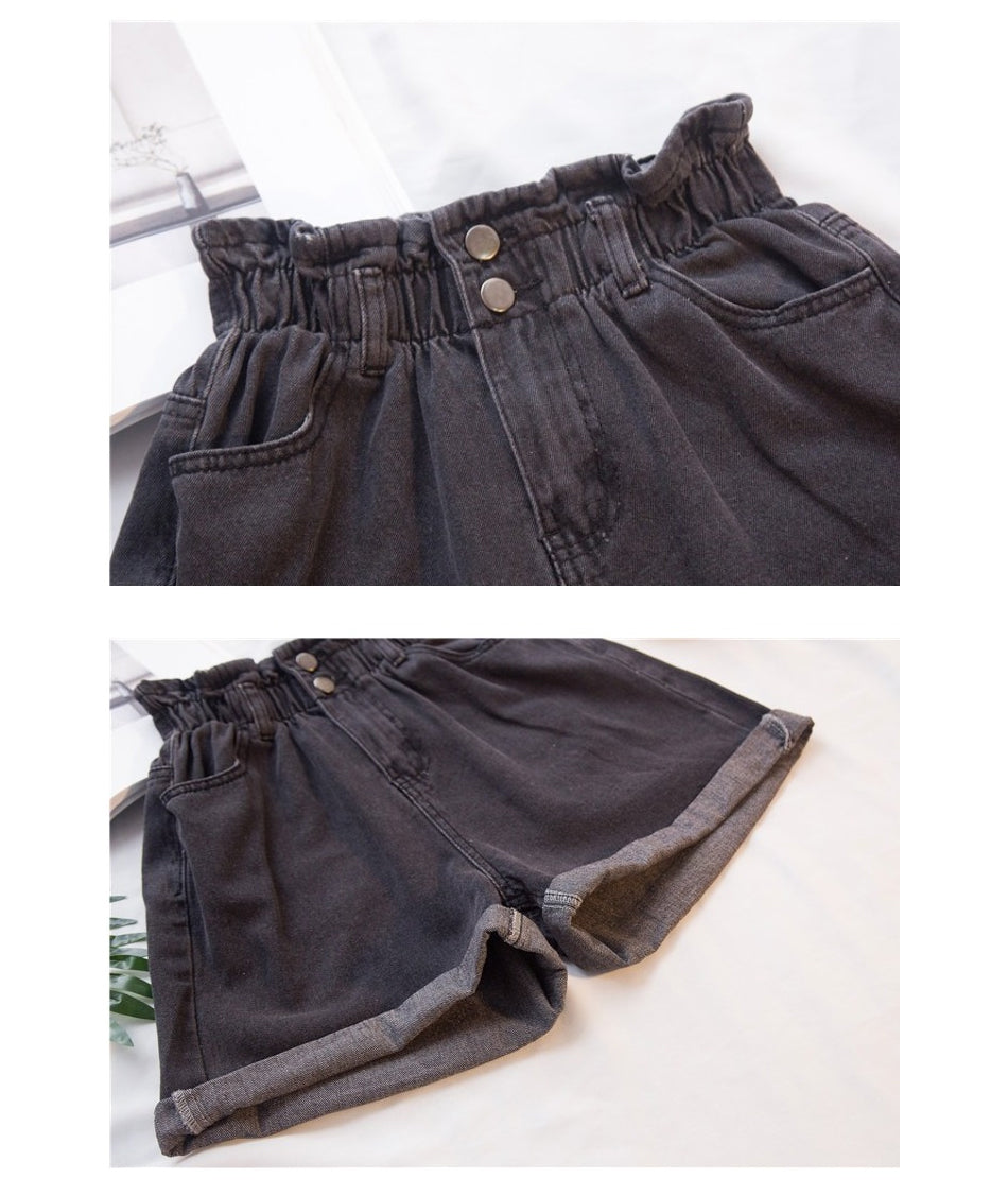 High Elastic Waist Shorts