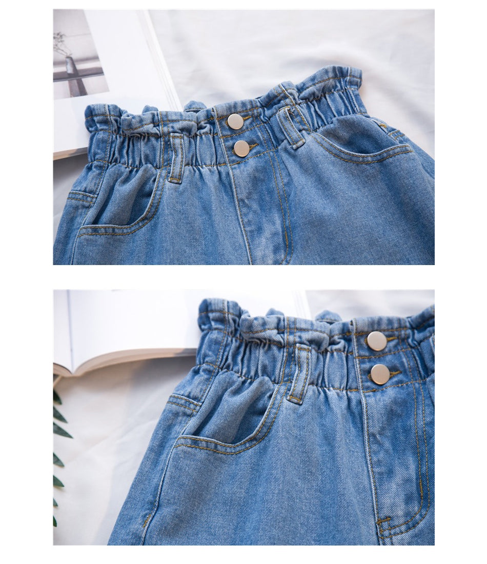 High Elastic Waist Shorts