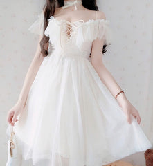 Lace-Up Fairy Princess Dress