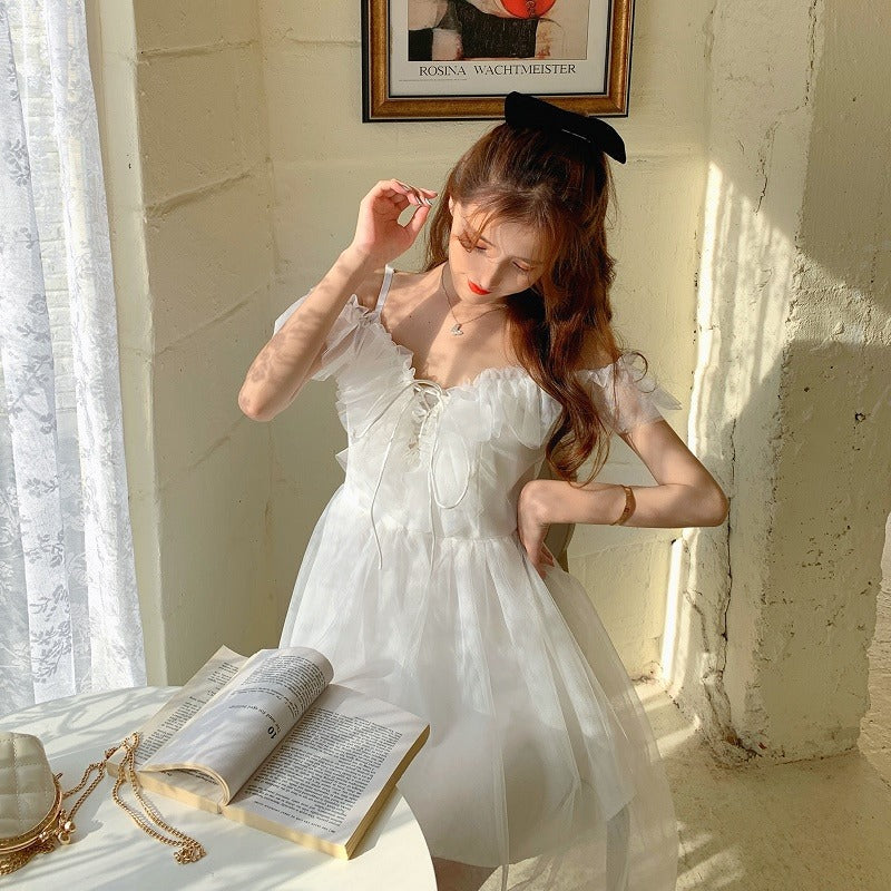 Lace-Up Fairy Princess Dress