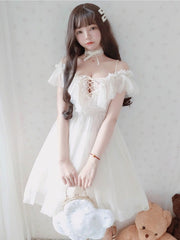 Lace-Up Fairy Princess Dress