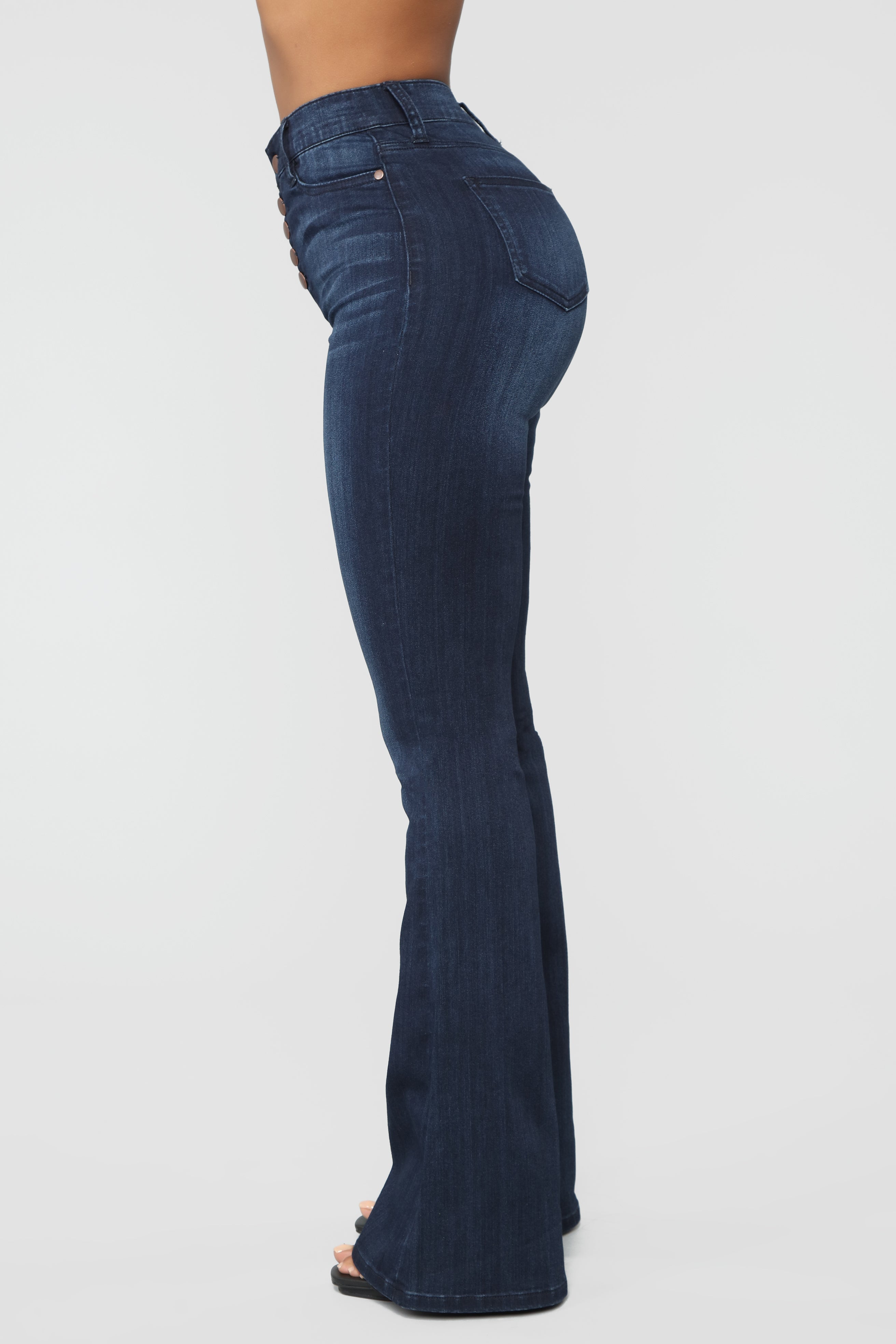 All Flared Up Jean - Dark Denim