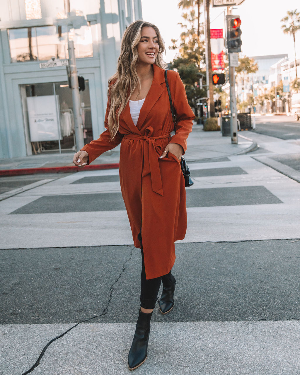 Alfred Pocketed Lightweight Trench Coat - FINAL SALE