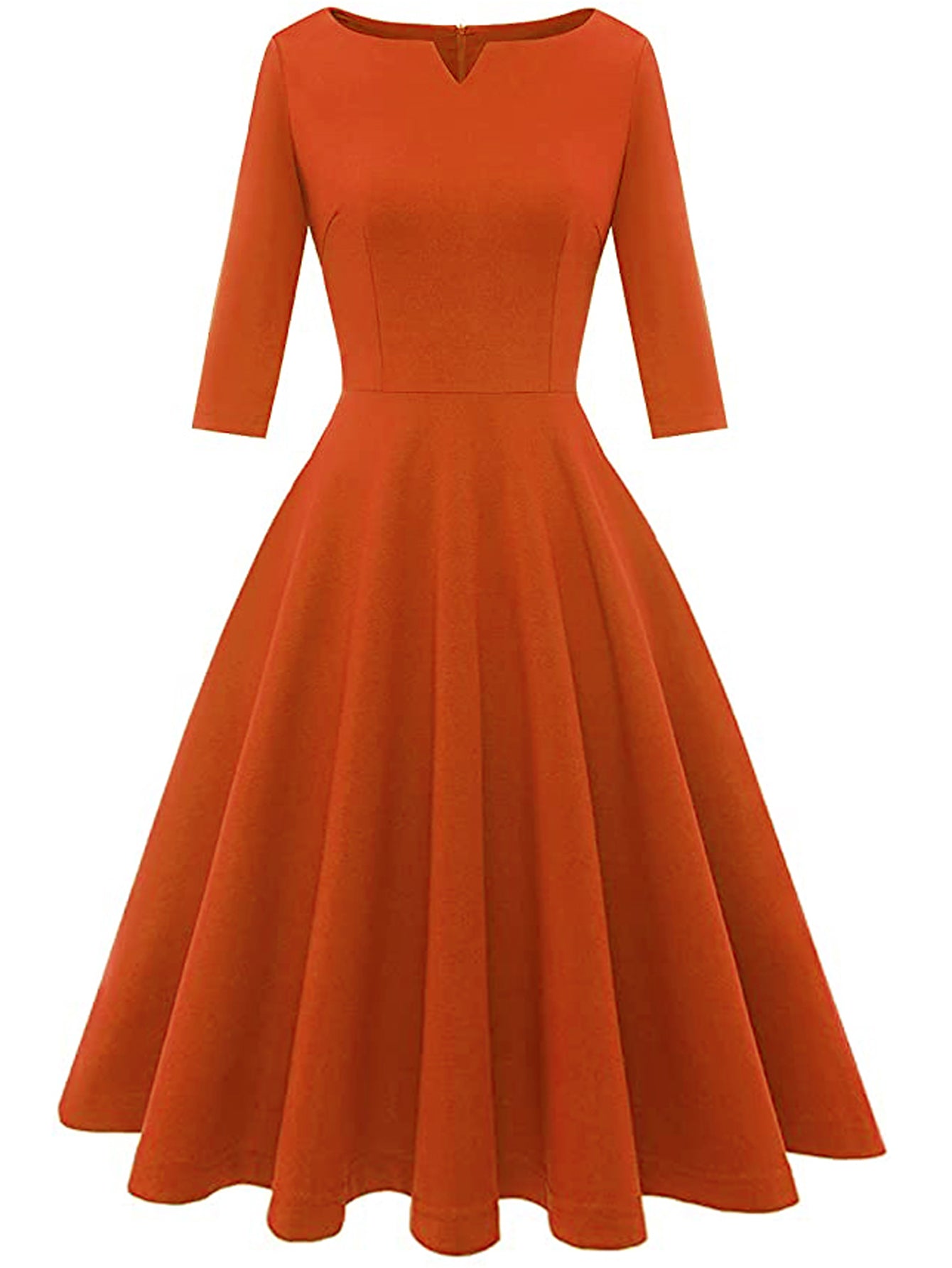 1950s Retro Rockabilly Princess Cosplay Dress Pure color 50's 60's Party Costume Gown Sai Feel