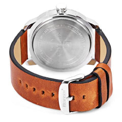 Genuine Leather Quartz Watch (Dial 5.0cm)