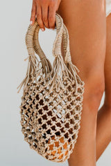 Woven Straw Bag