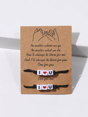 2pcs Love Letters Bracelet Sai Feel