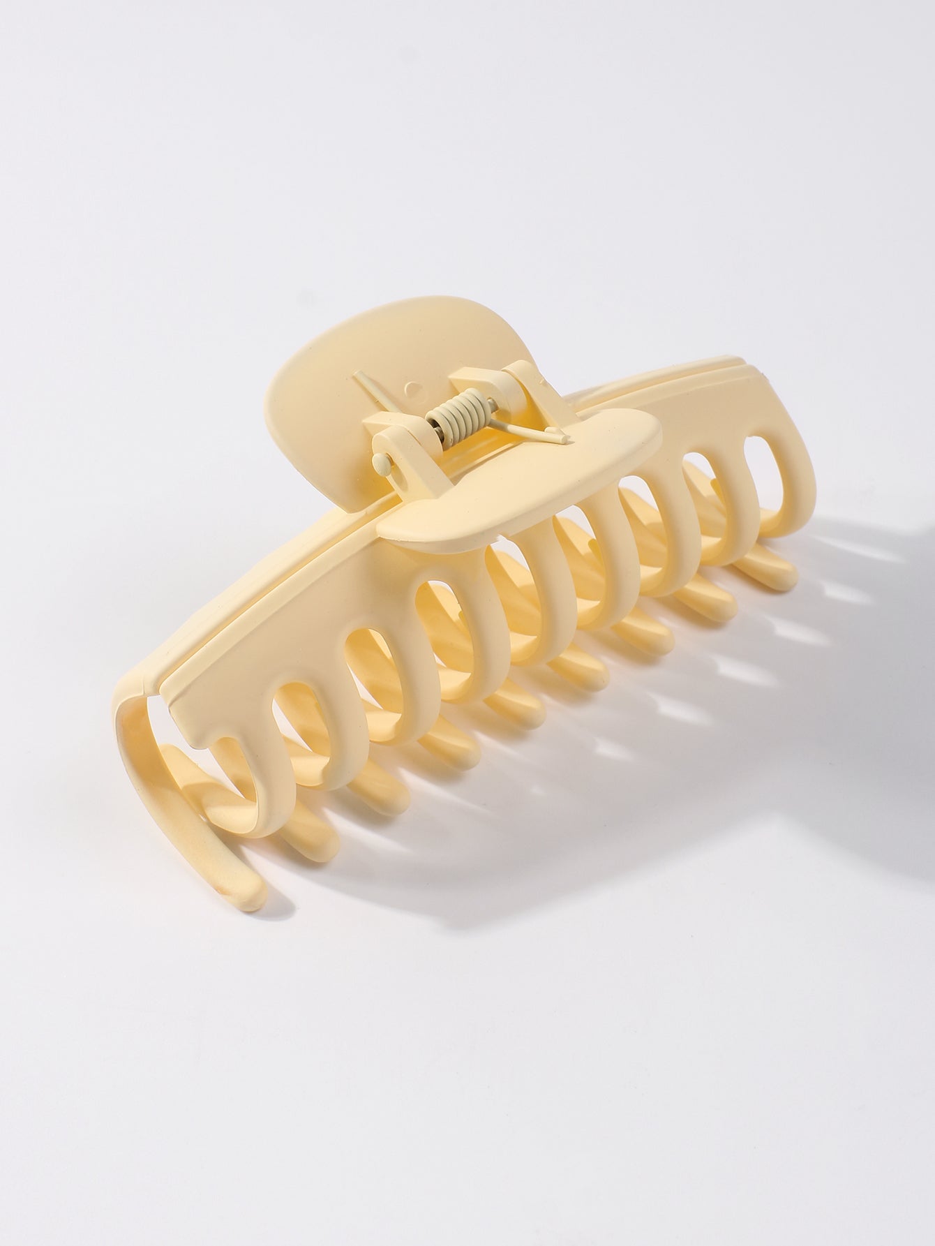2pcs Solid color Keel Hair Claw Sai Feel