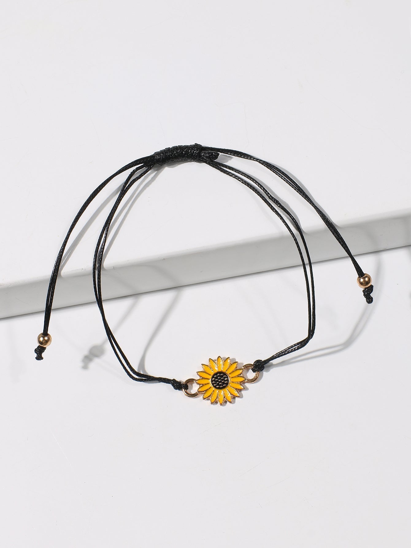 2pcs Sunflower Hand Knitting Bracelet Sai Feel