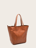 2pcs Women Casual Handbag Shoulder Bag Tote Wallet Bag Sai Feel
