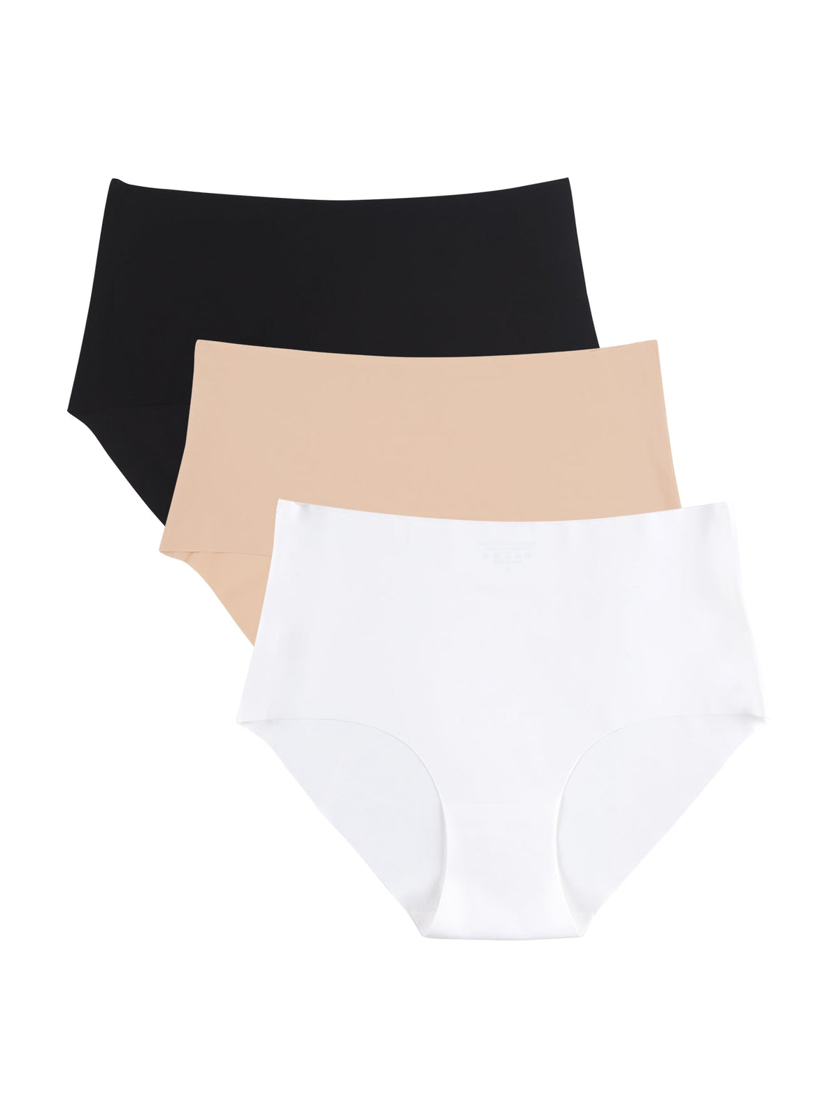 3PCS Seamless High Waist Breathable Panties Set Sai Feel