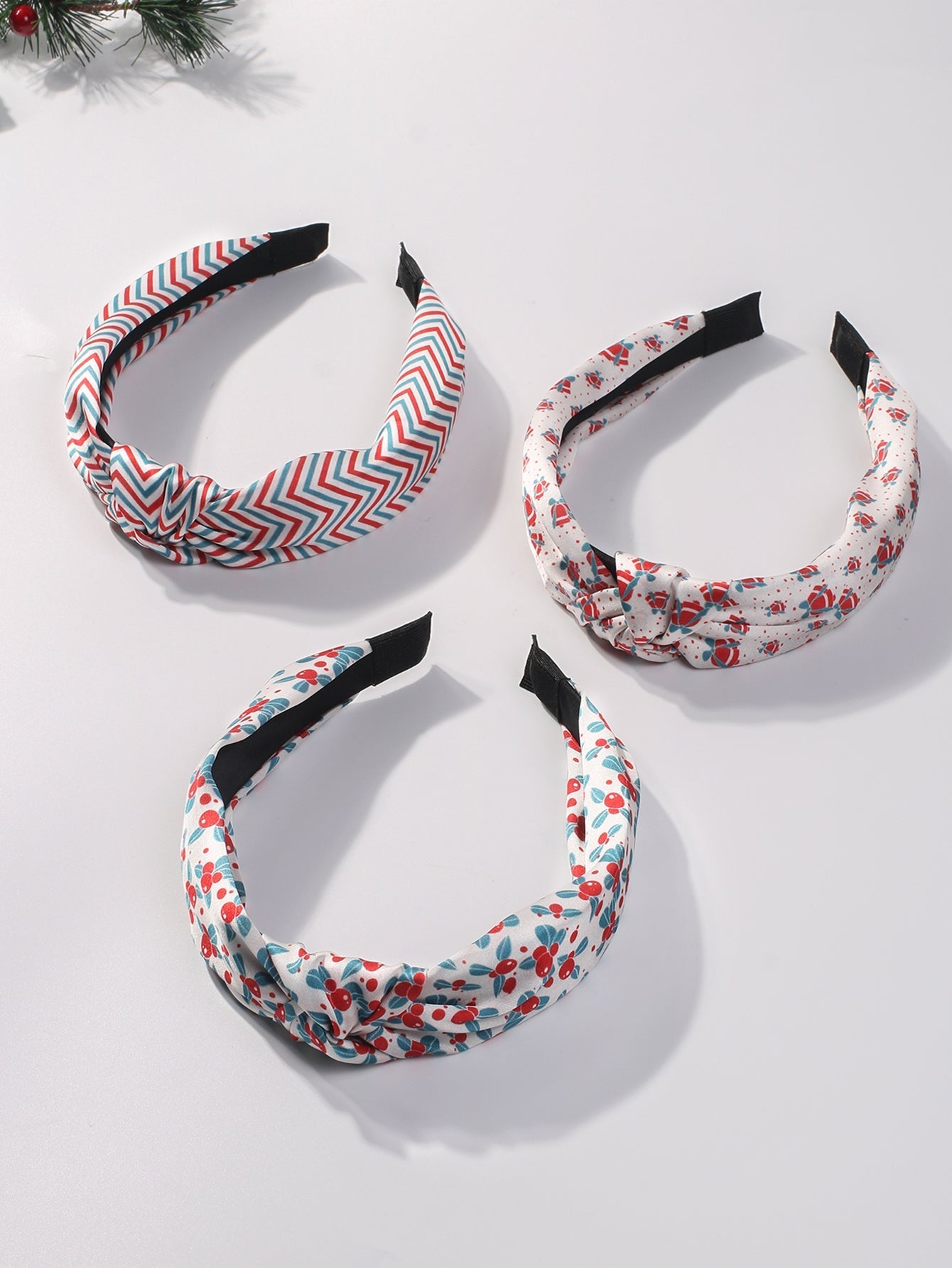 3pcs Knot Multicolor Hair Hoop Sai Feel