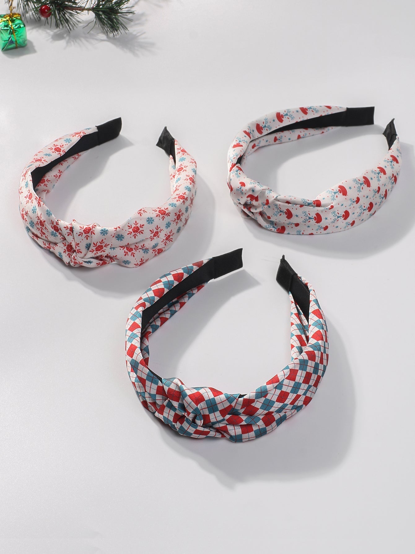 3pcs Knot Multicolor Hair Hoop Sai Feel