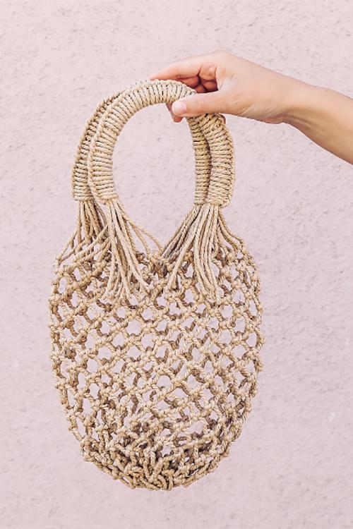 Woven Straw Bag