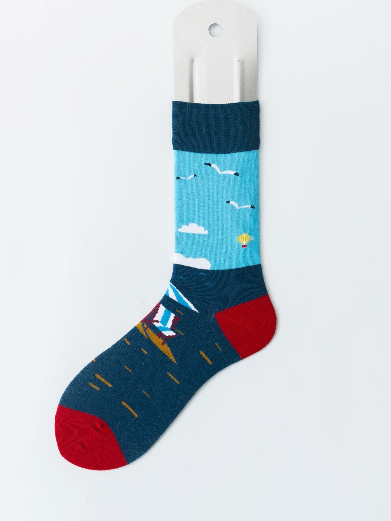 5Pairs Comfortable Cotton Sock Slippers Socks  Printed Ankle Socks Sai Feel