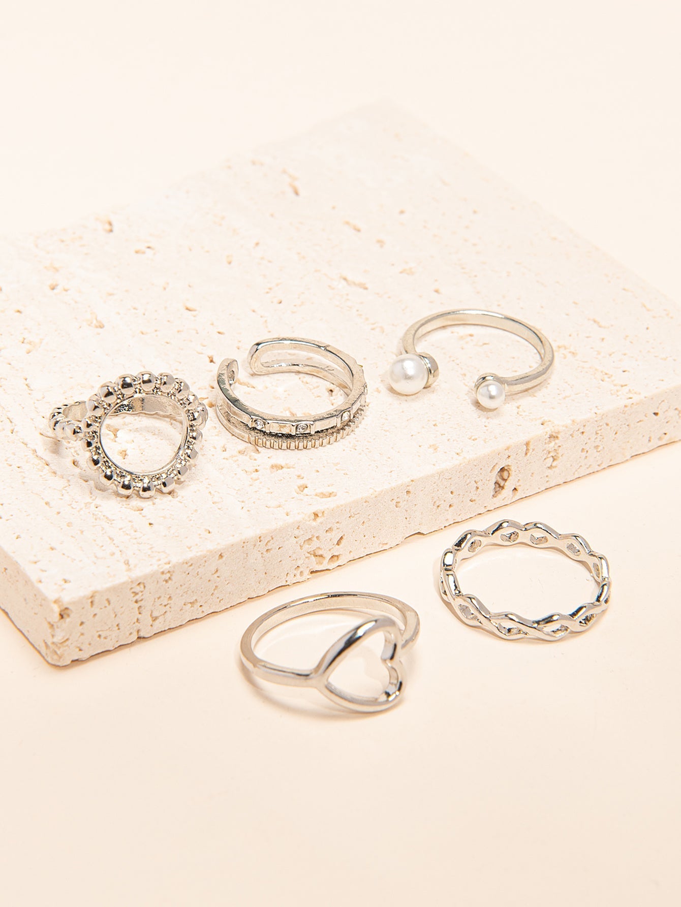 5pcs love ring set Sai Feel