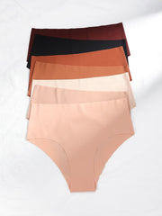 7 Pack Woman Seamless Underwear Breathable Stretch Panties Set Sai Feel