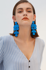 Acrylic Geometric Long Earrings Sai Feel