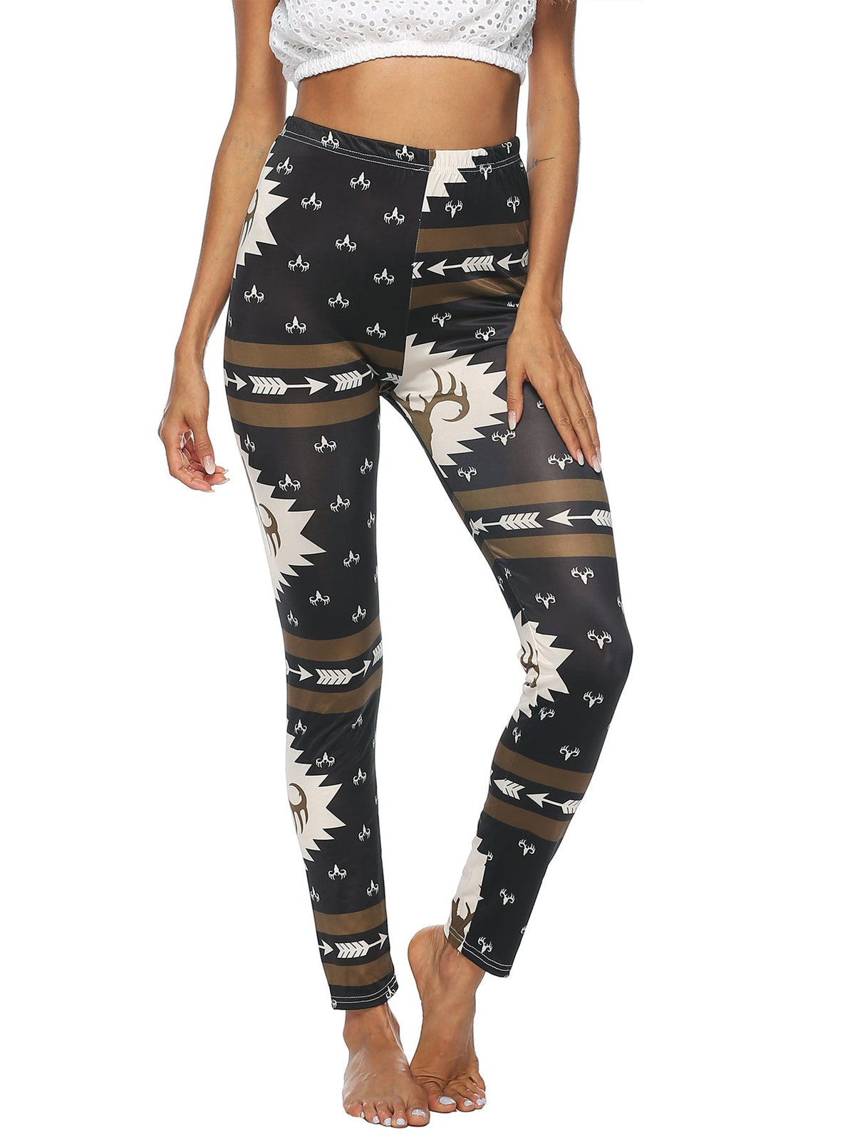 All Over Print Leggings Sai Feel