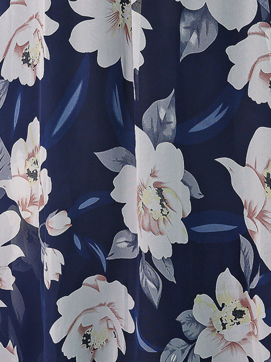 Allover Floral Print Flare Skirt – Sai Feel