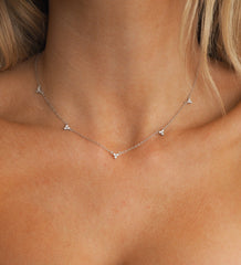 Amelia Choker Silver