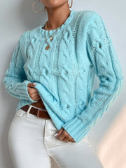 Aqua pullover sweater Sai Feel