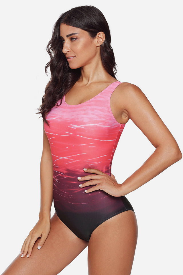 Athletic Training Cross Back Swimwear Sai Feel