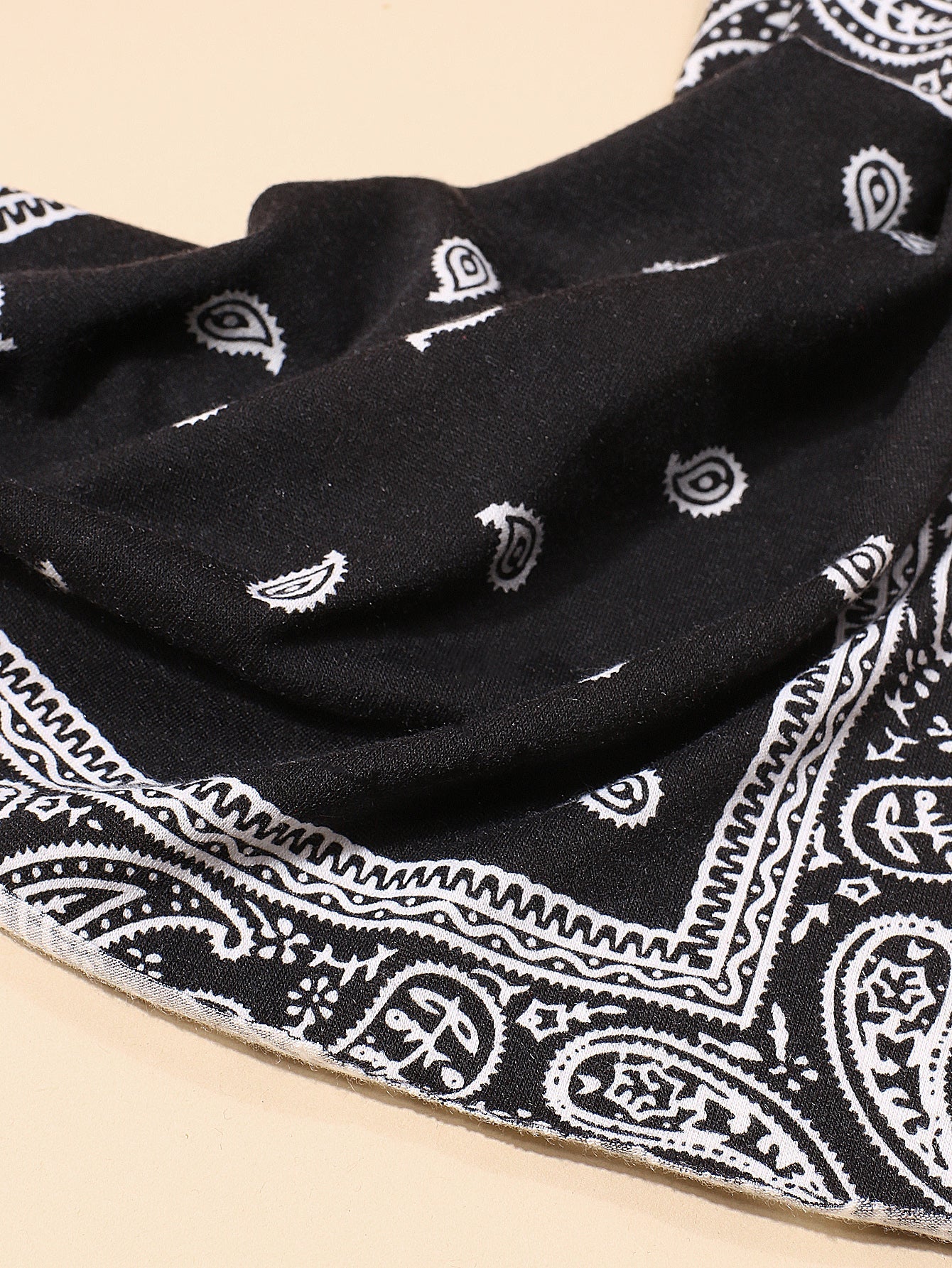 Black Cashew Nut Printing headband Sai Feel