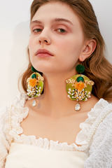 Bohemian Flower Earrings Sai Feel