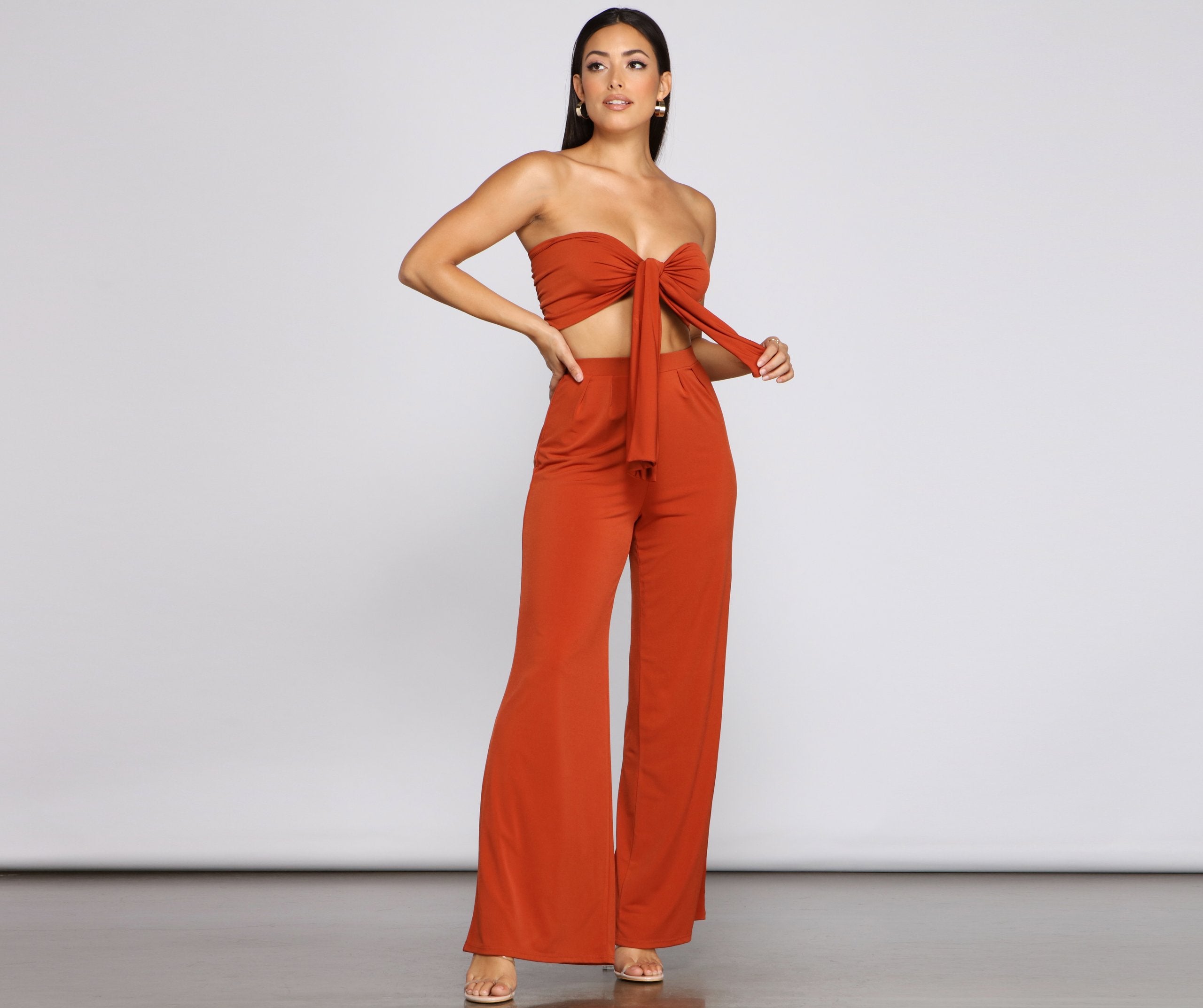 Boho-Chic Wide-Leg Pants Sai Feel