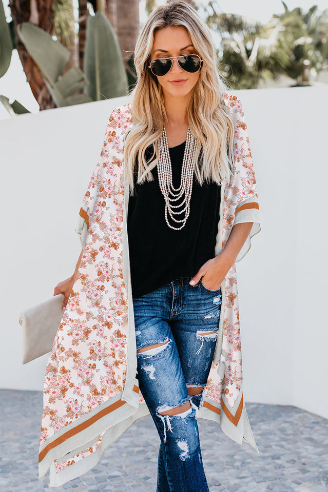 Boho Floral Kimono Sai Feel