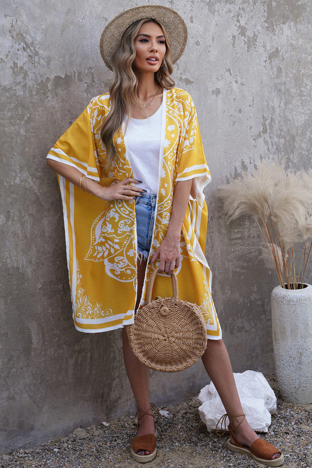 Boho Floral Kimono Sai Feel