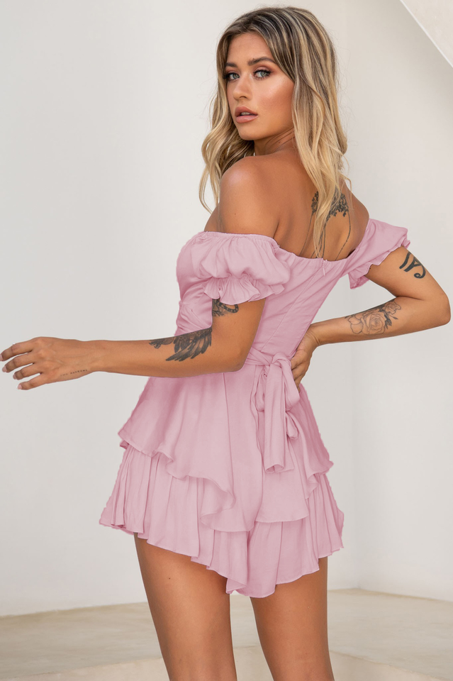 Boho Off Shoulder Romper Sai Feel