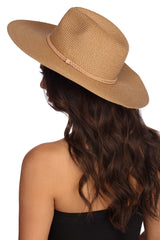 Braided Trim Panama Hat Sai Feel